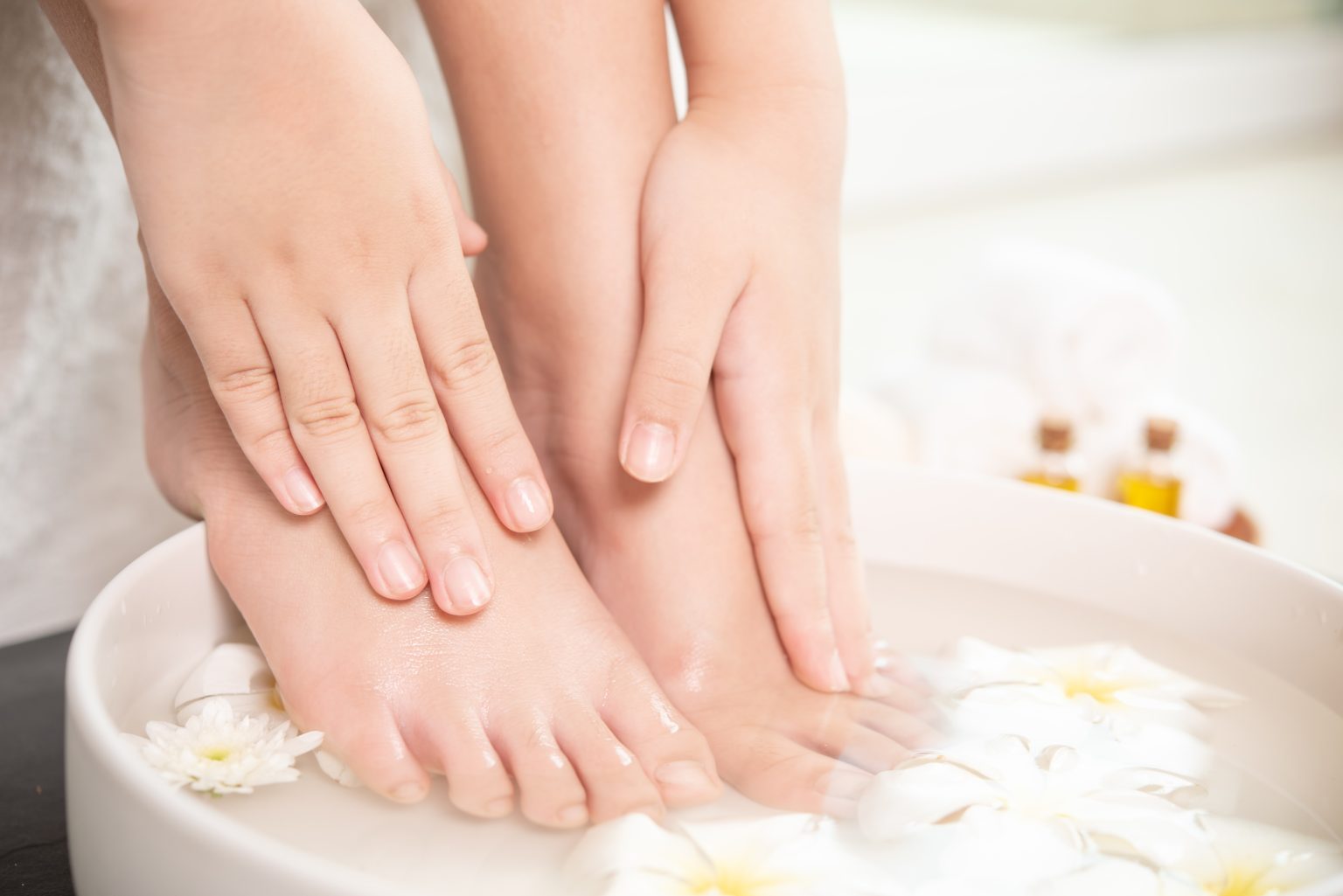Manicure and pedicure